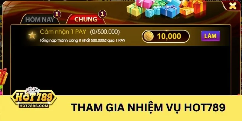 Tham gia nhiệm vụ